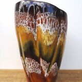 Antique vase - Digoin Sarreguemines - Hawaii model