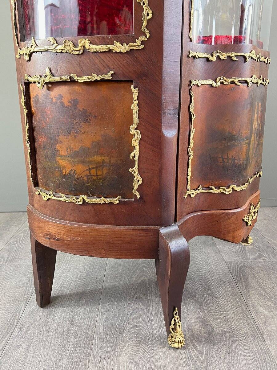 Louis XV Style Display Cabinet, 19th Century