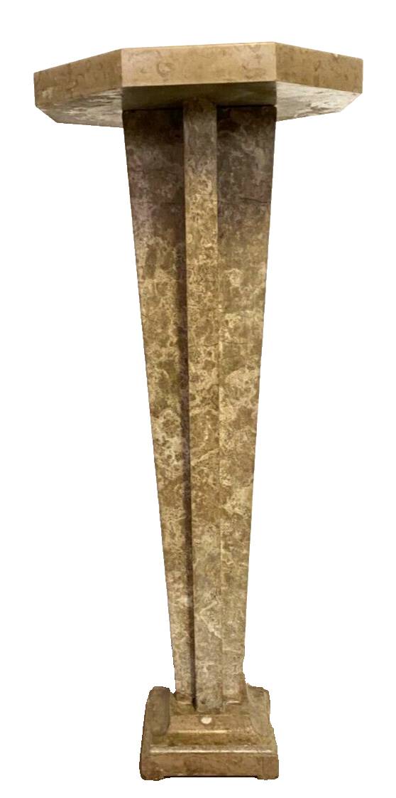 Art Deco marble side table with octagonal top, 20th century