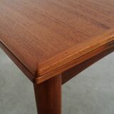 Teak table, Danish design, 1970s, production: Denmark
