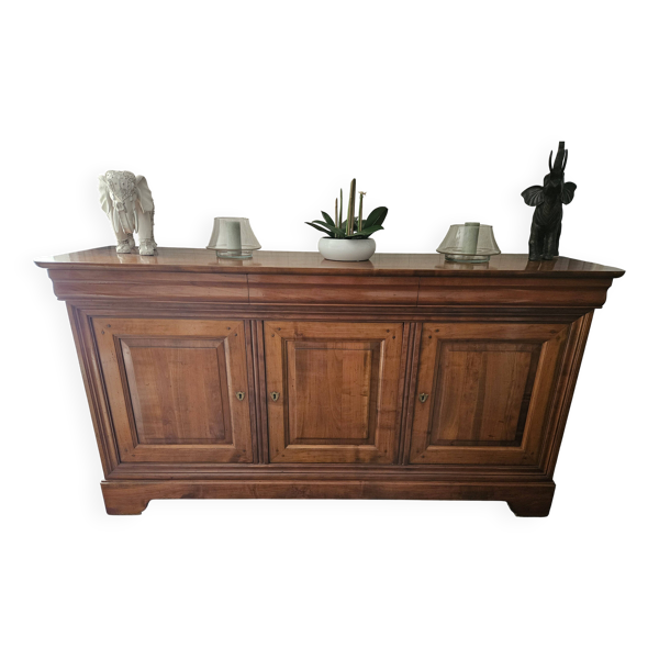 Buffet style Louis Philippe en merisier massif