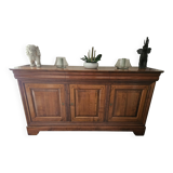 Buffet style Louis Philippe in solid cherry wood