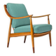 Danish Armchair in Teak & Oak by Pater Hvidt Mid Century