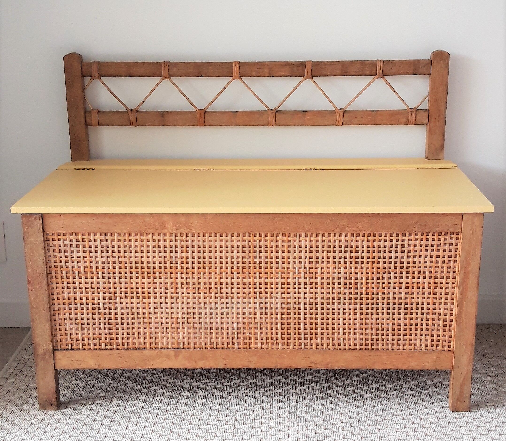 Coffre à jouet vintage