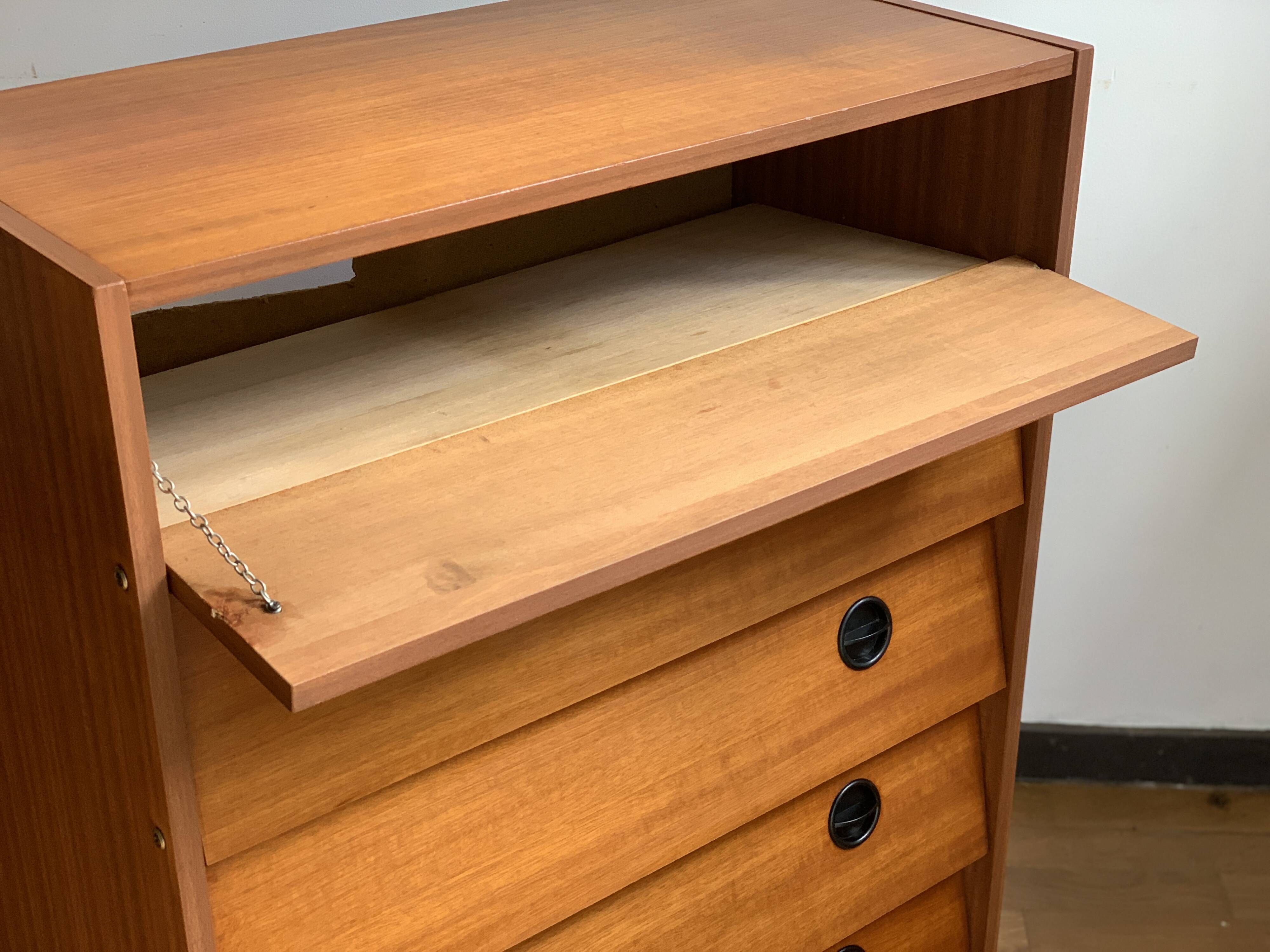 Vintage shoe cabinet