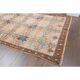 Vintage Turkish Oushak Handmade Wool Cotton Brown Area Rug 156x232
