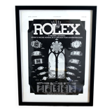 Rolex montre - affiche ancienne pub 1930