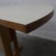 Rare set of 6 Baumann tables 1990, 80x120 and half moon 120cm
