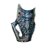 Blue lustre porcelain fish jug