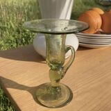 Bougeoir en verre biot