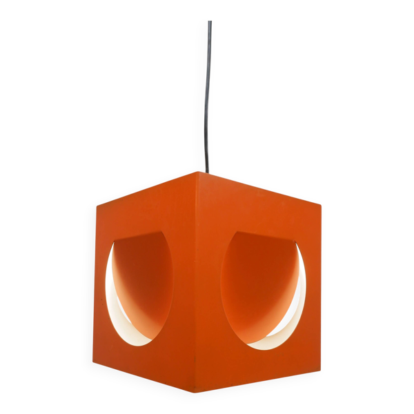 Lampe suspendue cubiste Stockmann Orno, années 1960