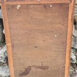 Tableau nature morte peinture sur bois