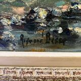 Oil on canvas by raymond besse