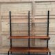 Modular teak shelf by Louis Van Teeffelen 1950s