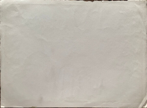 Tableau Aquarelle ''Le pêcheur, paysage de rivière animé