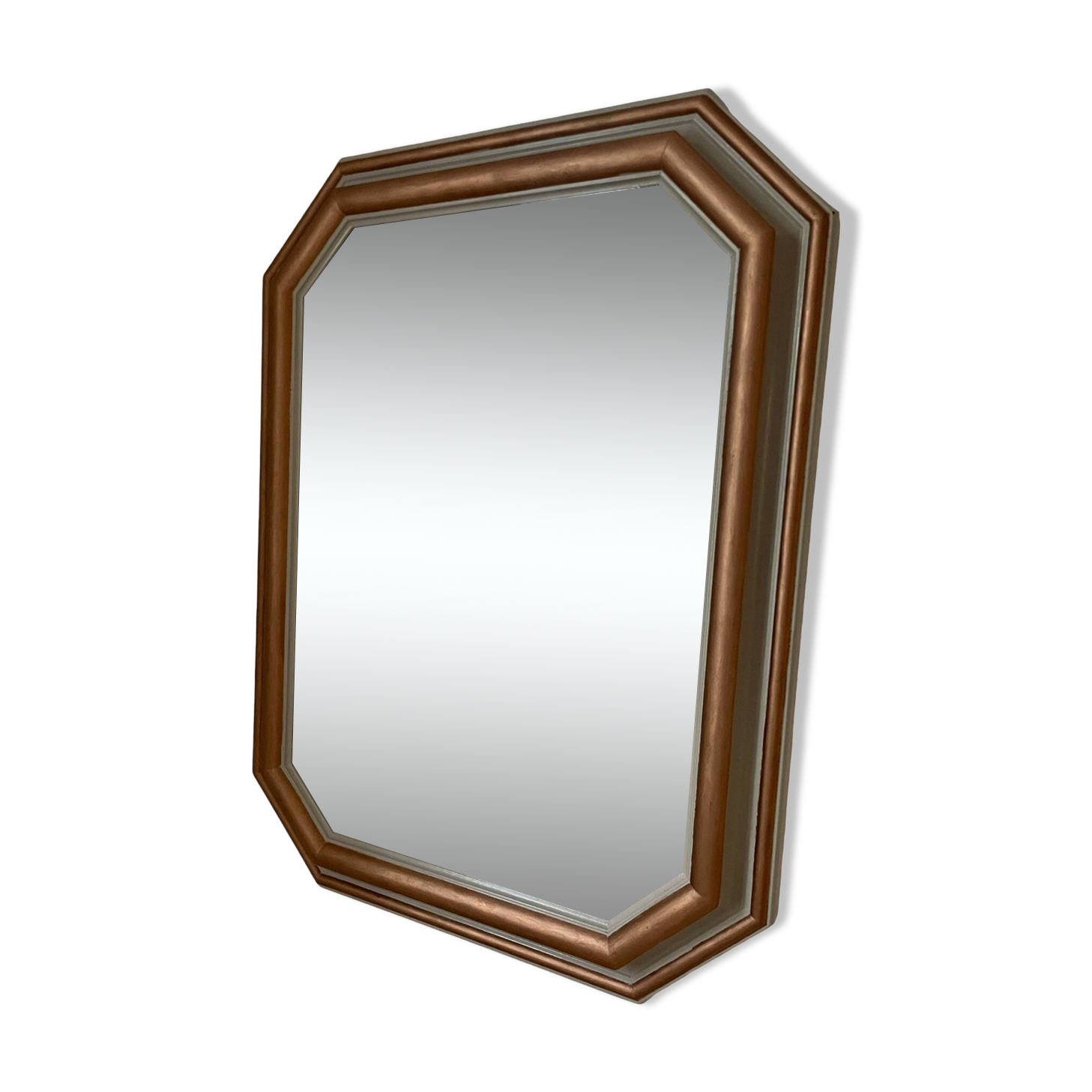 Wooden mirror