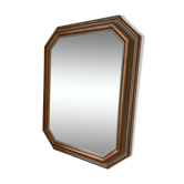 Wooden mirror