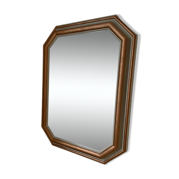 Wooden mirror