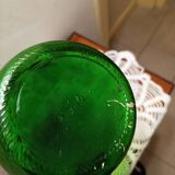 Bonbonne ancienne verte en verre