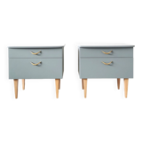 Pair of vintage bedside tables