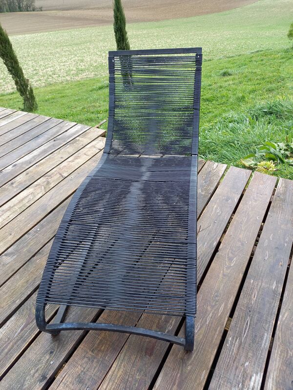 Chaise longue scoubidou