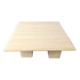 Table basse en travertin années 1970, Italie