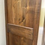 Grande armoire en bois massif XIXe Biedermeier