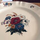 Grand plat Sarreguemines floral