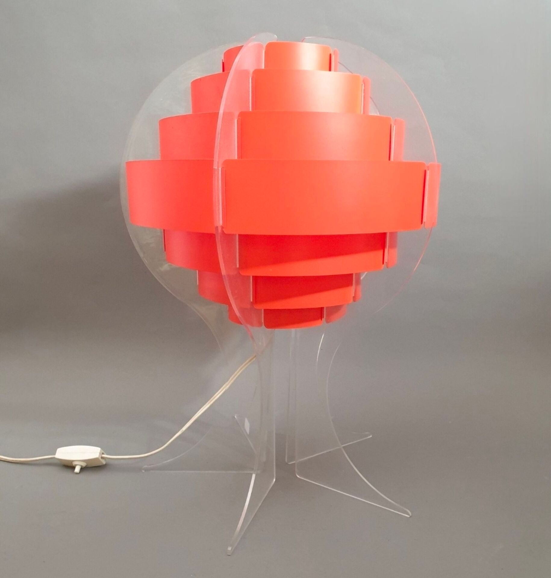 Lampe Space Age « Optima » par Preben Jacobsen & Flemming Brylle