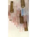 Lustre en verre multicolore « tronchi » brunito murano d75