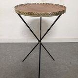 Tripod pedestal table from the 50s/60s