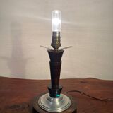 Art Deco opaline globe lamp