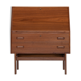 Danish writing desk in teak by Arne Wahl Iversen for Vinde 1960s