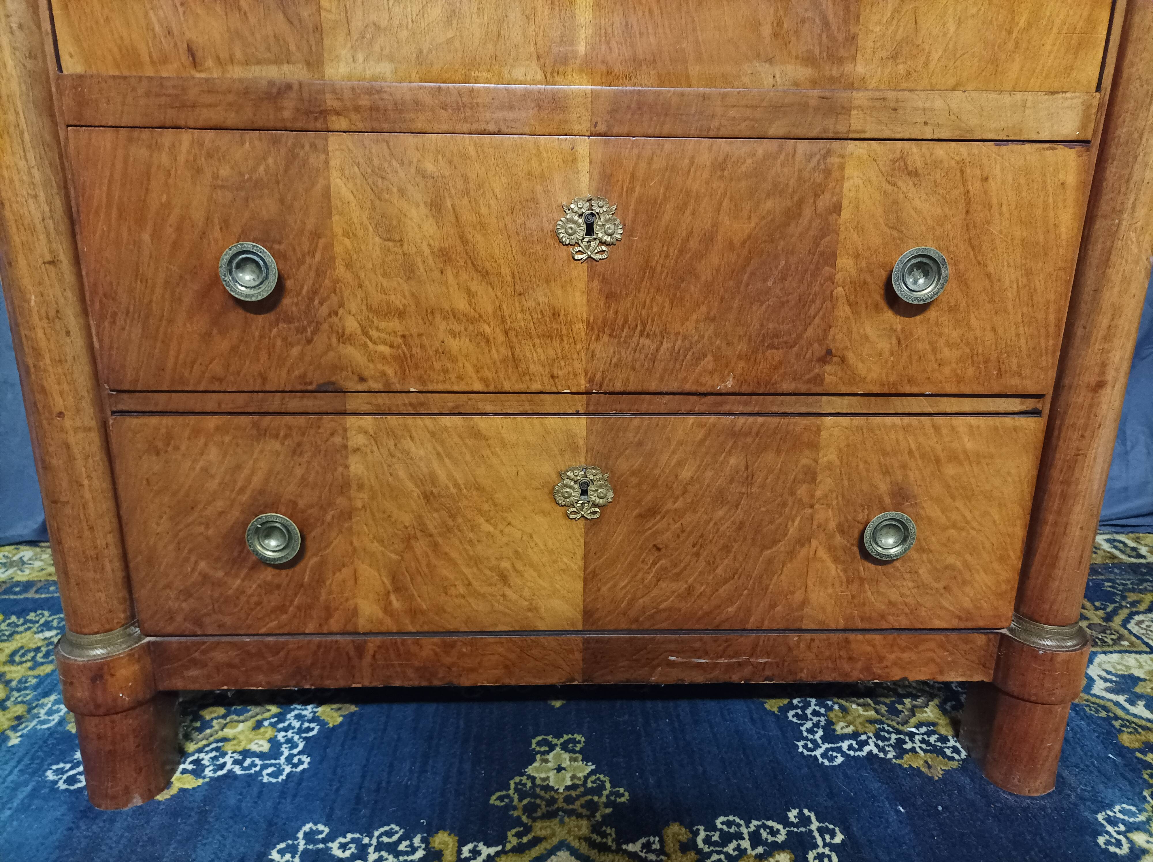 Secretary walnut empire