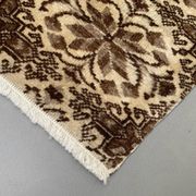 Vintage Turkish rug, tribal wool carpet, 272x200cm