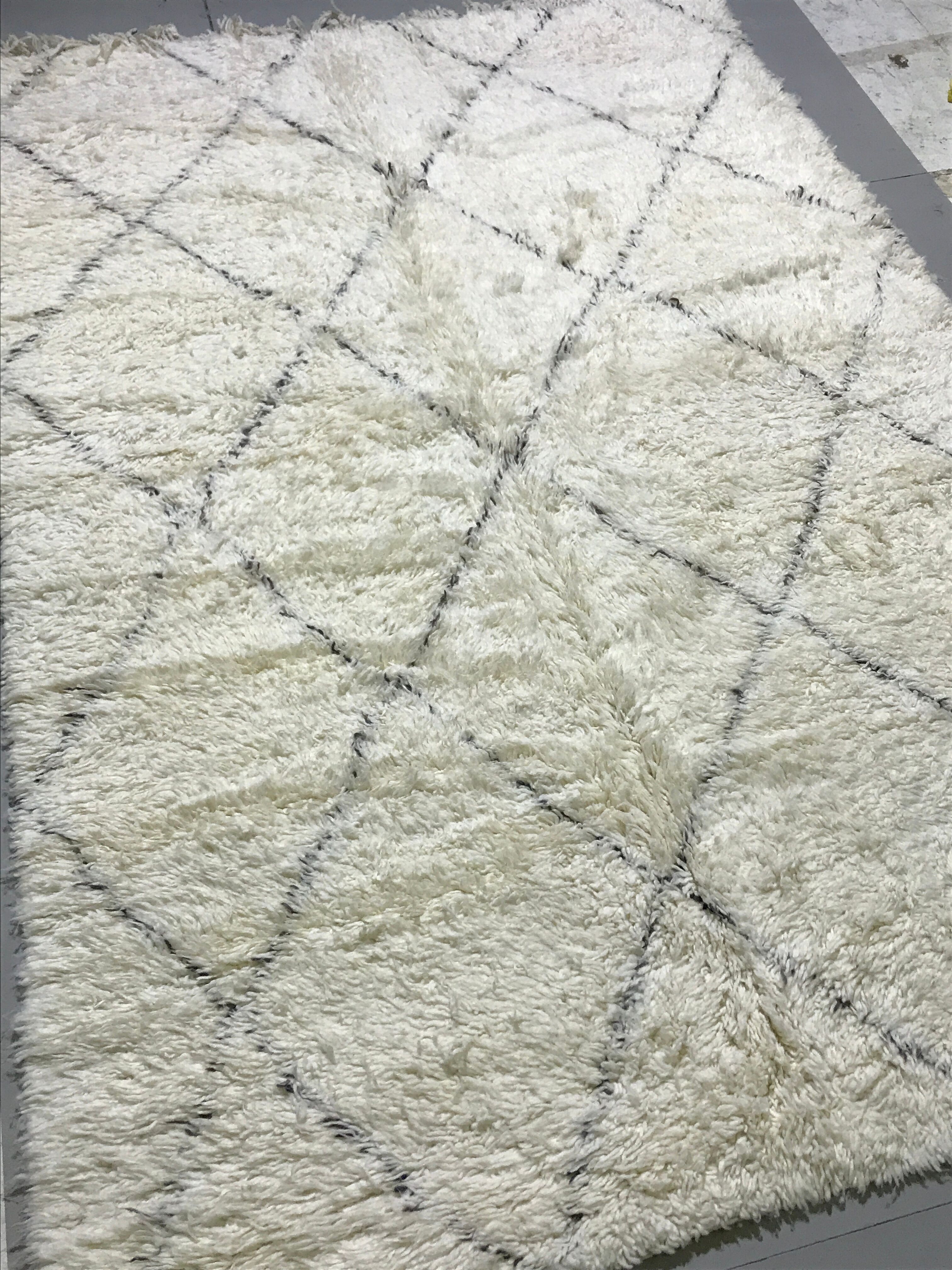 Tapis berbère 290 x 195 cm Beni Ouarain, Marmoucha
