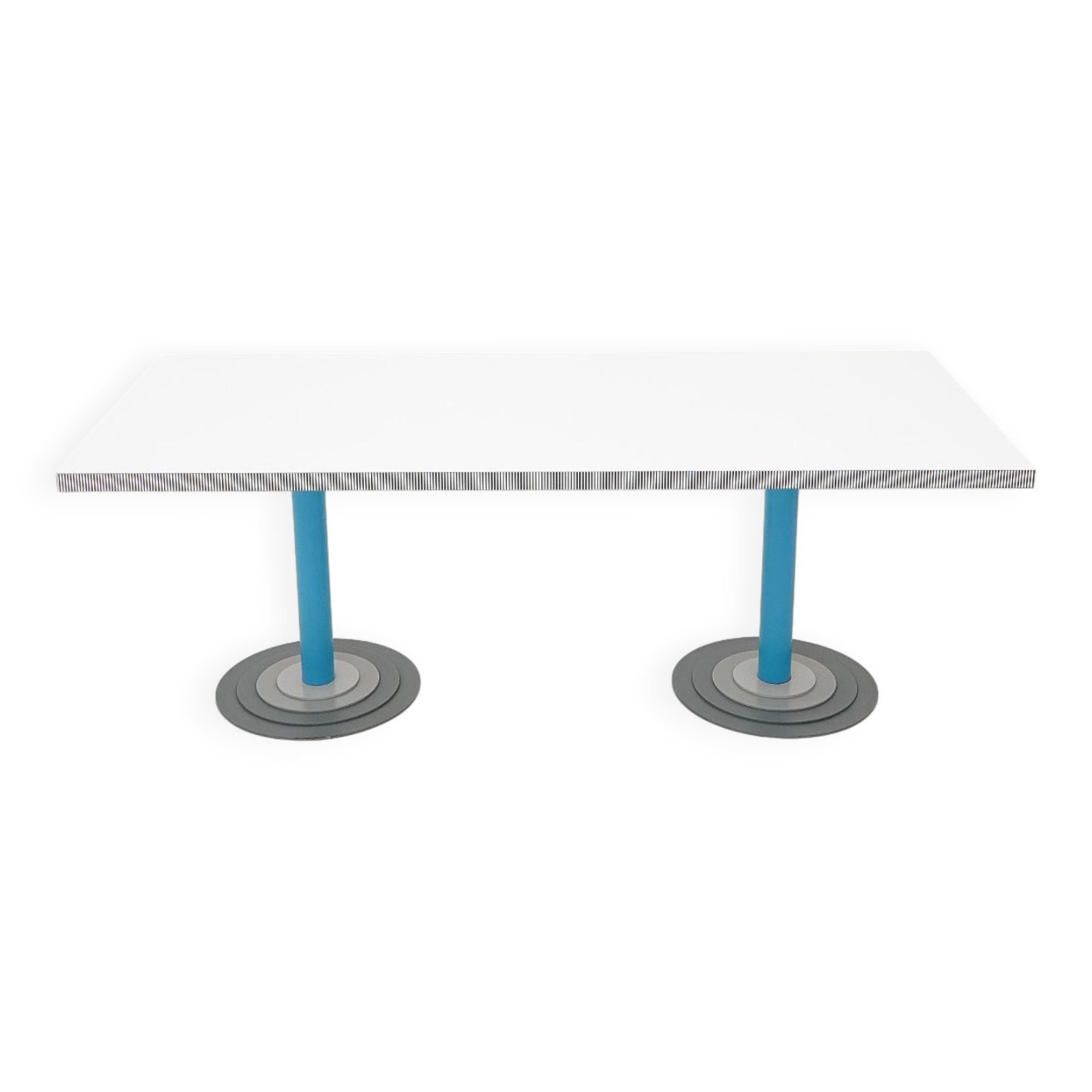 Kroma rectangular table by Antonia Astori for Driade, 1970s