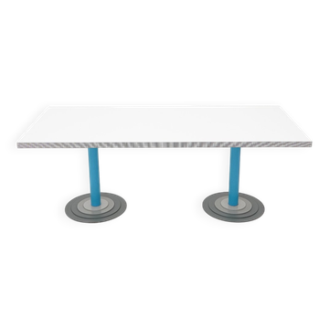 Table rectangulaire Kroma par Antonia Astori pour Driade, années 1970