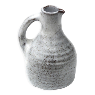 Pitcher oil or vinegar stoneware by Jeanne and Norbert Pierlot