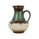 Rare Green Vase Terrazzo West Germany Earthenware Ü-Keramik 1808-30