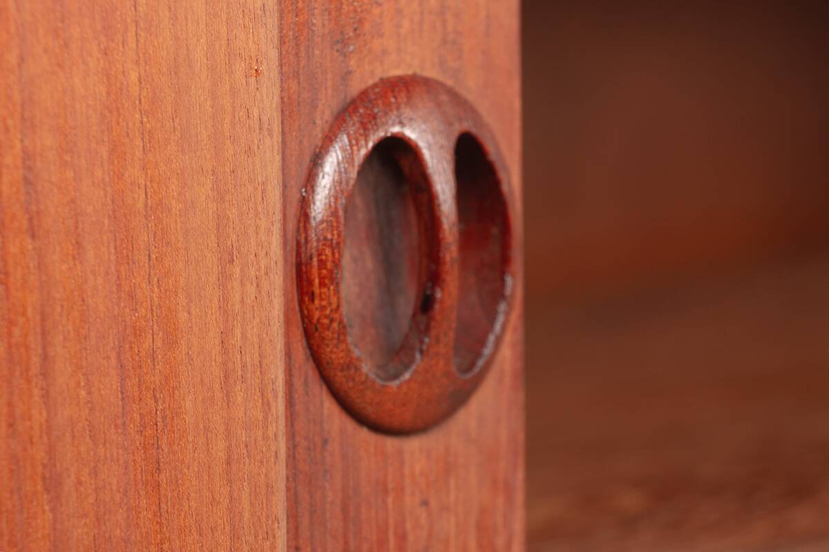 Danish teak sideboard model, Harry Østergaard, Randers Mobelfabrik 1960