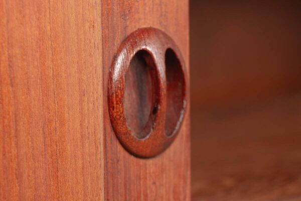 Enfilade Danoise en teck modèle, Harry Østergaard, Randers Mobelfabrik 1960