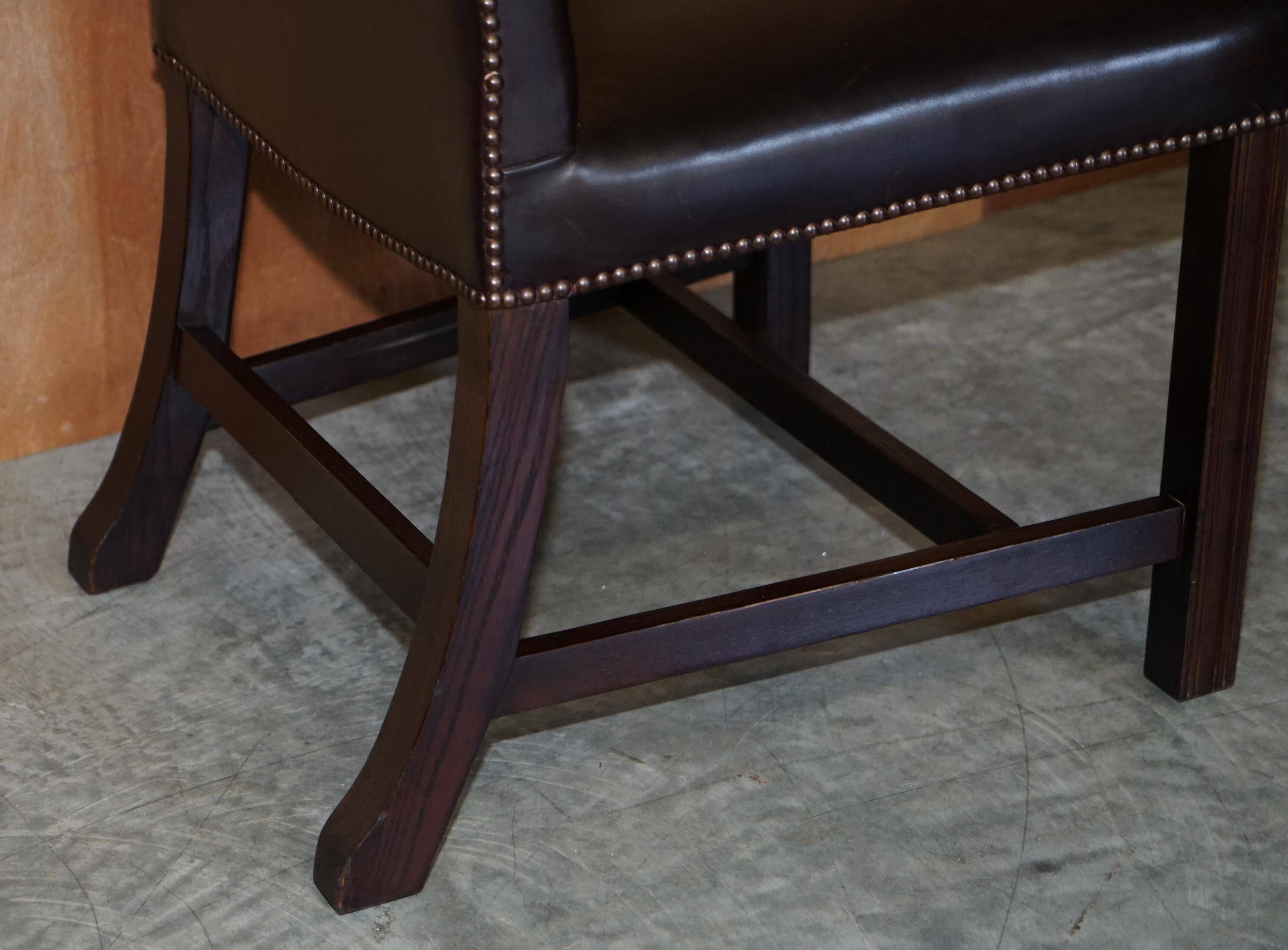 George Smith leather office chair