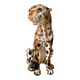 Vintage ceramic leopard