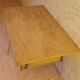 Petit bureau vintage en bois et métal