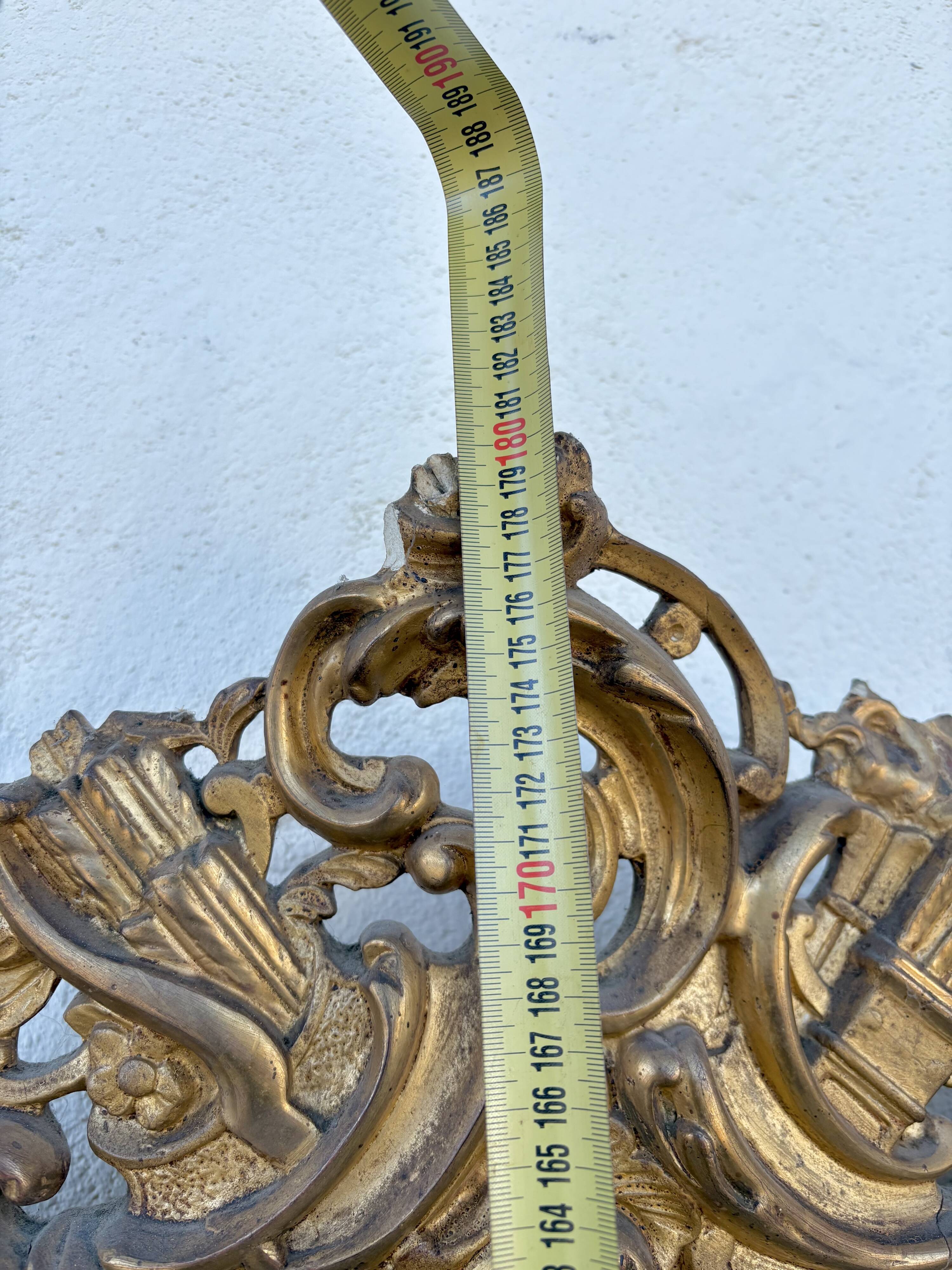 Large mirror from the 19th century