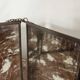 Vintage 1920 barber triptych mirror