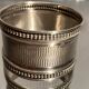 Solid silver napkin ring Minerva with Louis XVI style guilloché decoration