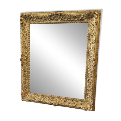 Miroir Napoléon III époque 1900 - 63cm