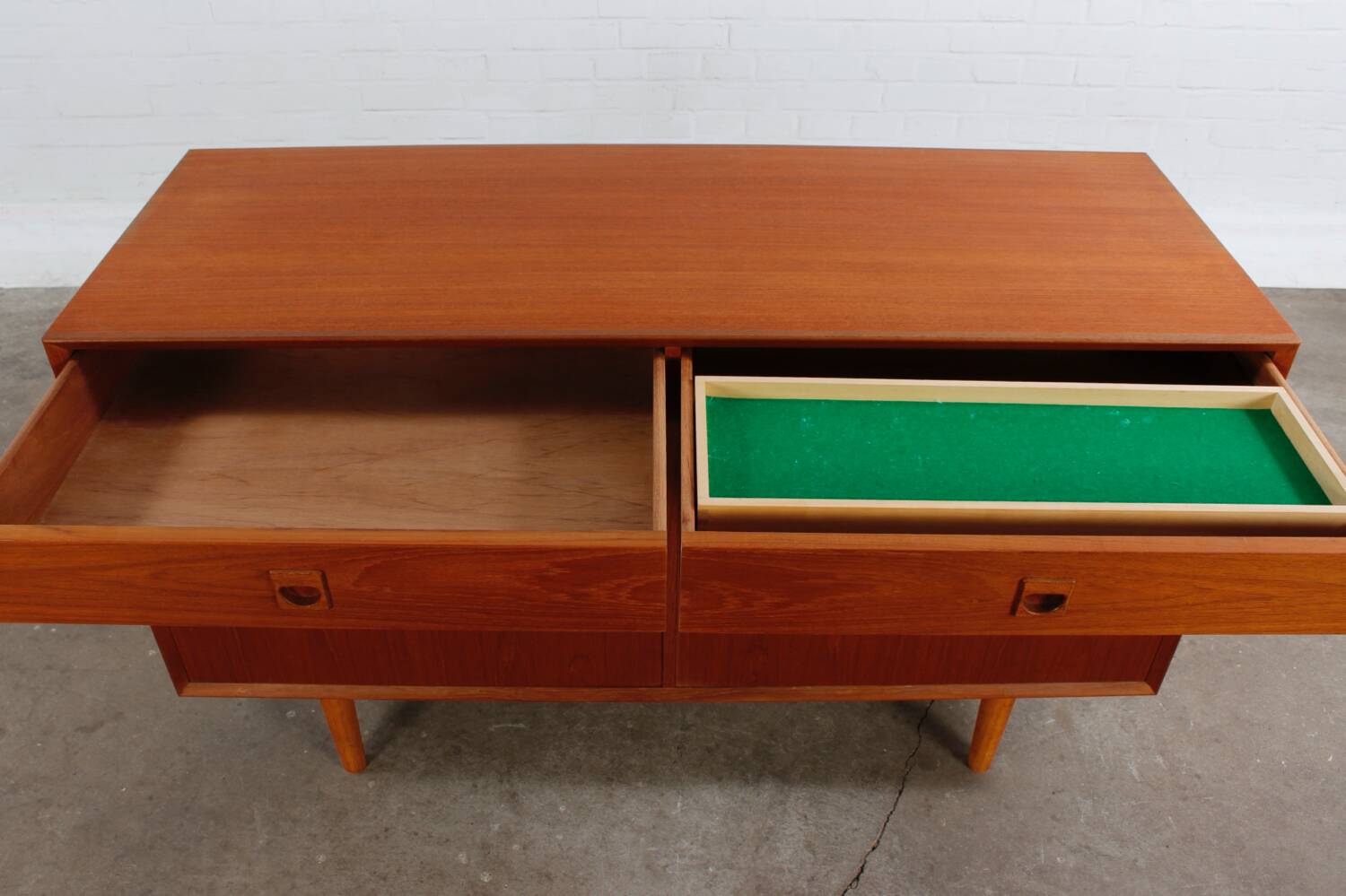 Teak Sideboard BROUER Vintage Kommode Anrichte 60er 70er danish